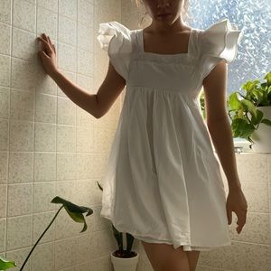 Urban Outfitter Baby Doll White Dress